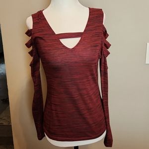 Long sleeve sexy top